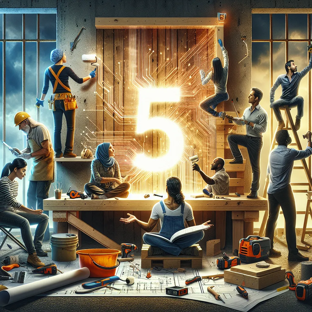 Unearthing DIY Success: 5 Undisclosed Techniques from Construction Pros