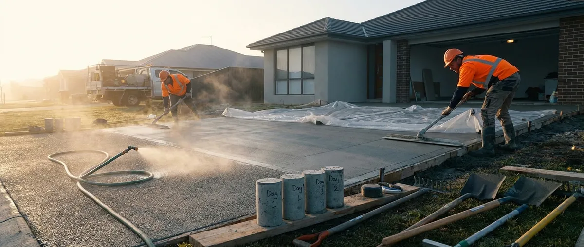 Concrete Cures Twice: Getting Mix, Timing, and Protection Right