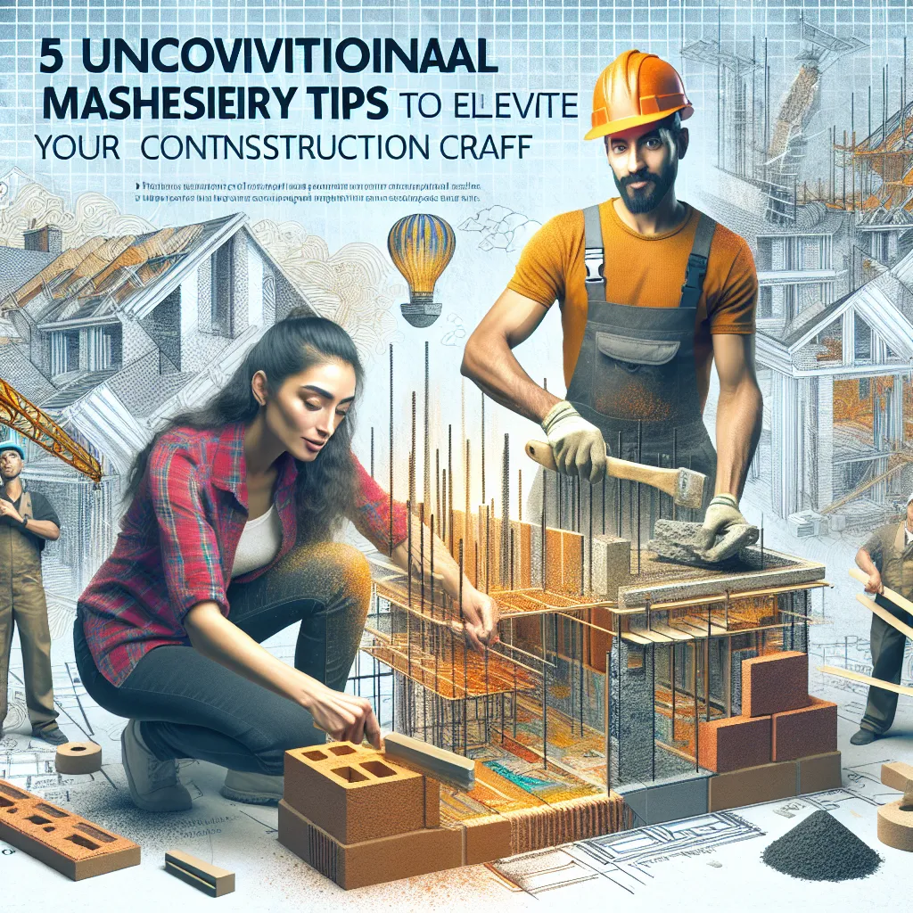 5 Unconventional Masonry Tips to Elevate Your Construction Craft
