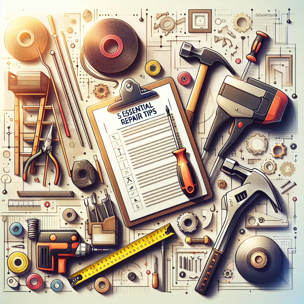 5 Essential Repair Tips Every Building Professional and DIY Aficionado Needs