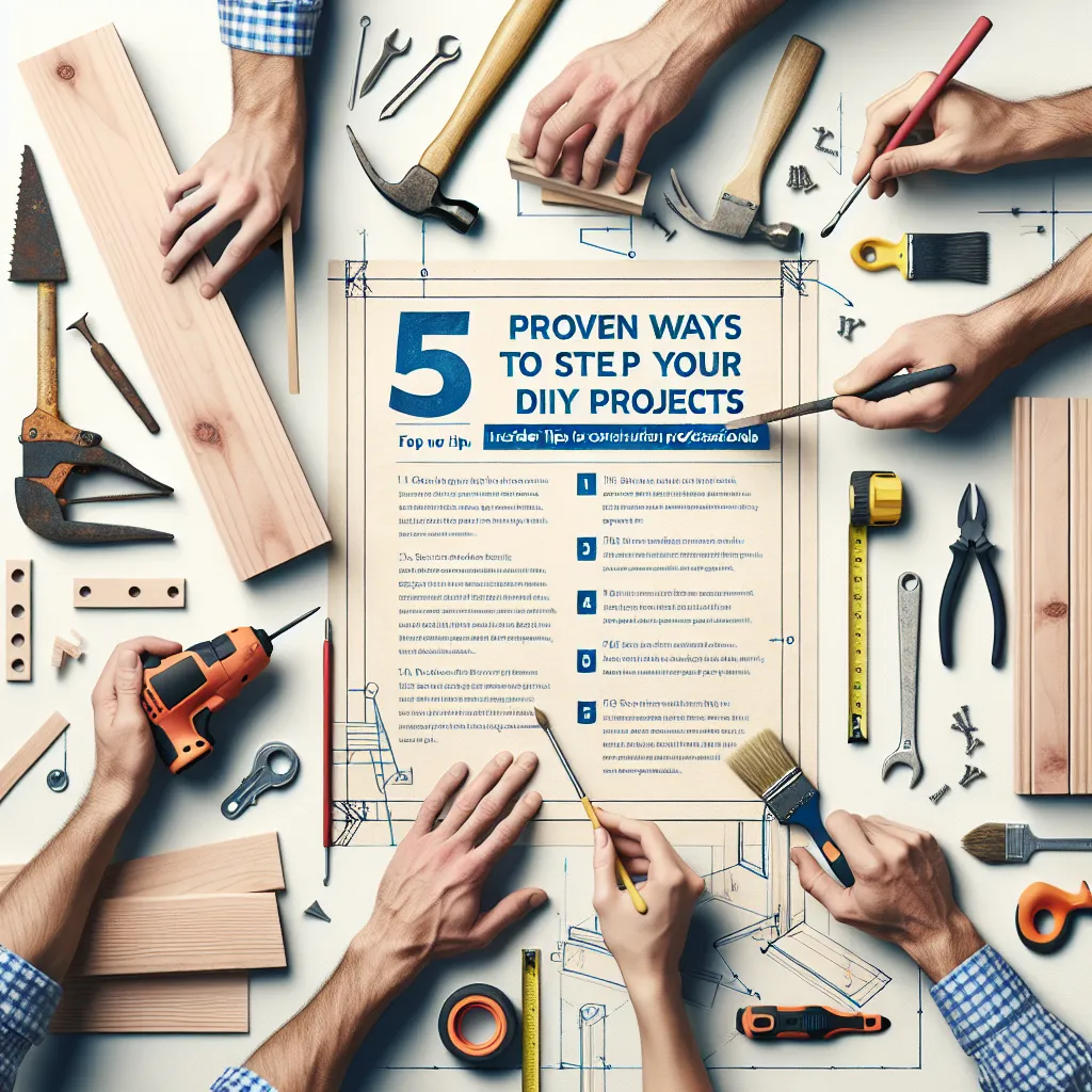 Five Proven Ways to Step Up Your DIY Projects: Insider Tips from Construction Professionals