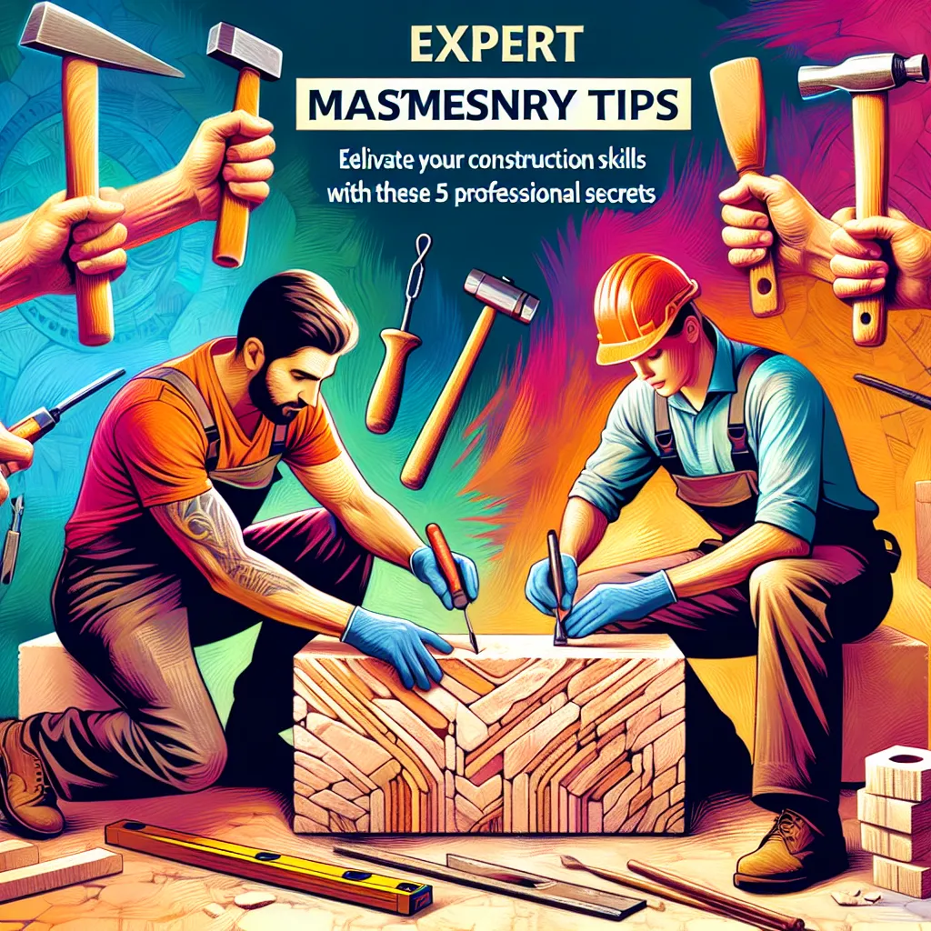 Expert Masonry Tips: Elevate Your Construction Skills with These 5 Professional Secrets