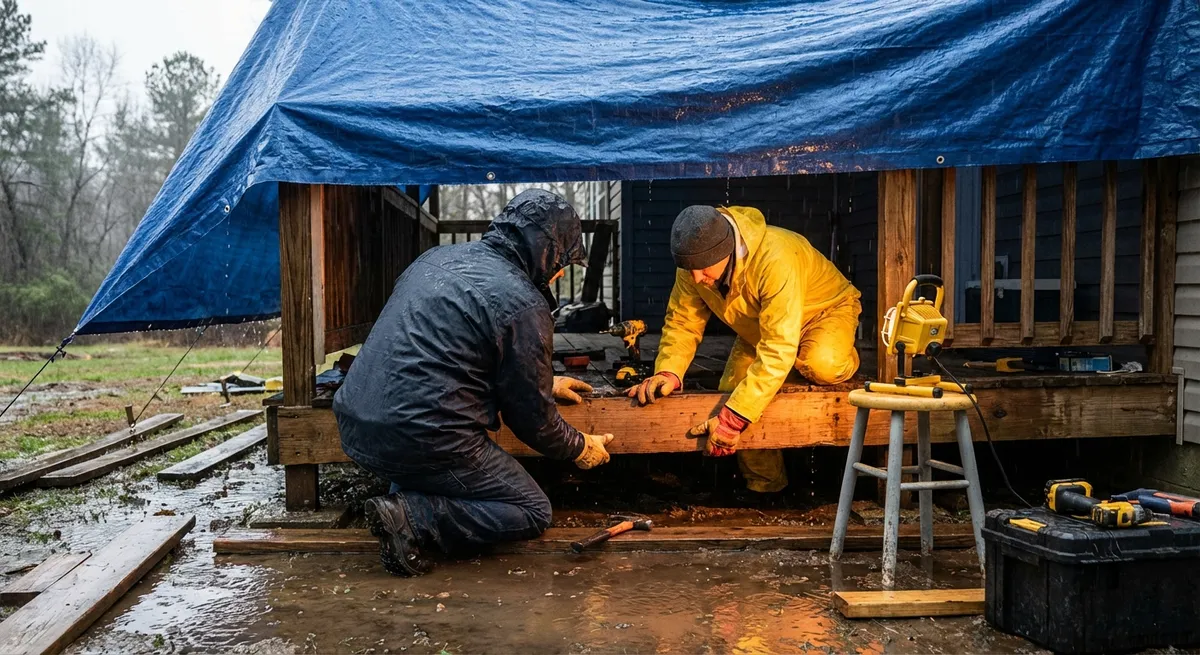 When Weather Won’t Cooperate: Repair Tactics That Still Get Done Right