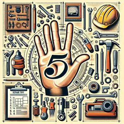 Craftsmanship Unmasked: 5 Essential Repair Tips for DIY Enthusiasts and Construction Pros