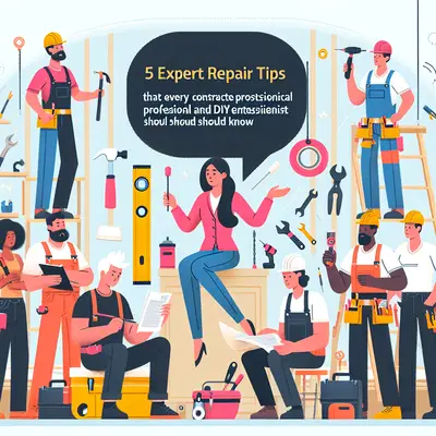 5 Expert Repair Tips that Every Construction Professional and DIY Enthusiast Should Know