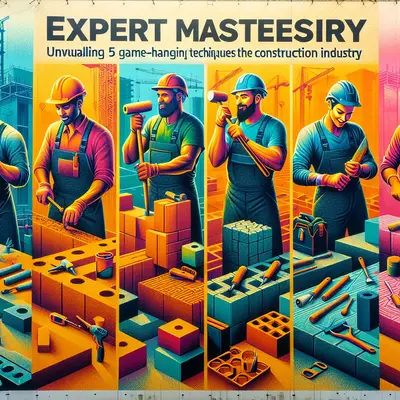 Expert Masonry: Unveiling 5 Game-Changing Techniques in the Construction Industry