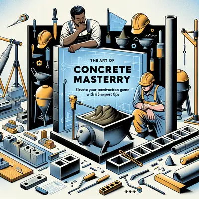 The Art of Concrete Mastery: Elevate Your Construction Game with these 5 Expert Tips